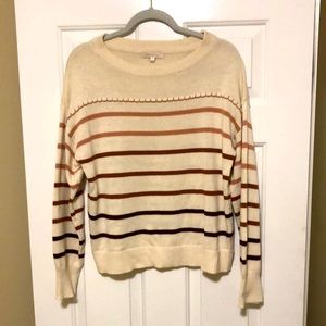 Skies Are Blue Striped Sweater